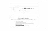 LibreOffice - SCSCC · 5/20/2015 2 5/20/2015 3 Open Libre Office Double Click on LibreOffice 5/20/2015 4 LibreOffice – Start Screen Double Click on Create Writer Document.