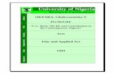 University of Nigeria. Ibeto His life and... · "C.C. IBETO: HIS LIFE AND CONTRIBUTION TO THE CONTEMPORARY NIGERIA" Being a first degree project submitted for the award of first degree