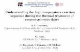 Understanding the high temperature reaction sequence ...venus.unive.it/fall/menu/Gualtieri.pdf · Understanding the high temperature reaction sequence during the thermal treatment