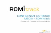 ALLSOME RICE CONTROL / TEST STORE ANALYSIS - … · continental outdoor media – romitrack allsome rice – control / test store analysis