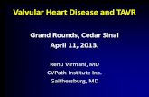 Valvular Heart Disease and TAVR - summitmd.comsummitmd.com/pdf/pdf/28_Renu Virmani.pdf · Valvular Heart Disease and TAVR Grand Rounds, Cedar Sinai April 11, 2013. Renu Virmani, MD