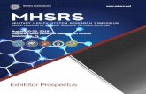 m MHSRS · The MHSRS is the Department of Defense’s premier scientific meeting, providing a venue to present new scientific knowledge resulting from military-unique medical research,