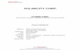 SOLARCITY CORP - NASDAQ OMX Corporate Solutionsfiles.shareholder.com/downloads/AMDA-14LQRE/0x0xS1193125-15-82024/... · SOLARCITY CORP FORM FWP ... Goldman Sachs , Bank of America,