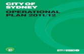 CITY OF SYDNEY OPERATIONAL PLAN 2011/12 · Manager - Allan Jones Allan Jones is Chief Development Officer, Energy and Climate Change. He brings his expertise to Sydney to work on