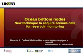 New technique to acquire seismic data for reservoir monitoring - marcos a... · New technique to acquire seismic data for reservoir monitoring ... (Campos basin); ... GofM. Brasil
