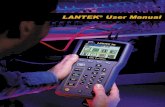 LANTEK CABLE TESTER USER’S GUIDE - idlim.net · IDEAL INDUSTRIES STANDARD WARRANTY POLICY IDEAL INDUSTRIES warrants that all LANTEK Products manufactured or procured by IDEAL INDUSTRIES