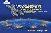 10th EUROPEAN CYTOGENETICS CONFERENCE - ECA 2015 · 10th european cytogenetics conference / 4-7 july 2015 3 strasbourg convention & exhibition centre - strasbourg, france content