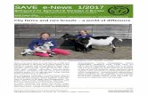 SAVE e-News 1/2017 · SAVE e-News 1/2017 S ... Preta Lusitânica Malhado de Alcobaça Source: DGAV site. Animal Genetic Resources in Portugal Rui Dantas, FERA, Portugal