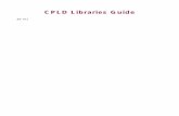 Xilinx CPLD Libraries Guide · Xilinxisdisclosingthisuserguide,manual,releasenote,and/orspecification(the“Documentation”)toyou ... 272 CLK_DIV16SD ...