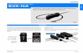 Super Manual Fiber Amplifier E3X-NA - Farnell element14 · Super Manual Fiber Amplifier E3X-NA ... Super manual Amplifier E3X-NA ... jacket color Connector pin No. Application For