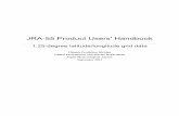 JRA-55 Product Users' Handbookjra.kishou.go.jp/JRA-55/document/JRA-55_handbook_LL125_v3_en.pdf · JRA-55 Product Users' Handbook 1.25-degree latitude/longitude grid data 2 Change