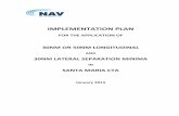 SANTA MARIA CTA - International Civil Aviation Organization and NAT Documents/NAT Documents/Planning... · implementation plan for the application of 30nm or 50nm longitudinal and