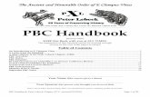 PBC Handbook - Peter Lebeck Chapter #1866 -- PXL · PBC Handbook,-Peter Lebeck Chapter, ECV- revised 8/22/2016 Page 4 of 20 A Short History of the Peter Lebeck Chapter, #1866 In the