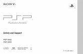 Safety and Support - PlayStation · (Pb) will appear if the battery contains more than 0.0005% mercury or ... The PSP® (PlayStation ®Portable) system documentation includes the