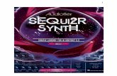 AUDIOFIER SEQui2R Synth User Manual · 2 Audiofier SEQui2R Synth User Manual February 2016 The information in this manual is subject to change without notice..