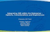 Integrating GIS within the Enterprise – Options ...downloads.esri.com/support/ProjectCenter/tw_1111_Mark_Causley_PRES... · ERP/CRM/SCM Integration (SAP example) • Packaged Solutions