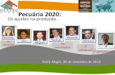 Pecuária 2020 - UFRGS · Terneiro leve < 130 kg Desmama precoce Recria Terneiro médio 130-160 kg Desmama antecipada Recria e engorda tardia Terneiro ...