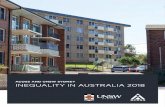 ACOSS AND UNSW SYDNEY INEQUALITY IN AUSTRALIA 2018 · Foreword This report is the first in a new five year partnership between the Australian Council of Social Service (ACOSS) and