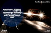 Automotive Lighting Technology, Industry, and Market Trends 2017 · From Technologies to Market Automotive Lighting Technology, Industry, and Market Trends 2017 October 2017 Sample