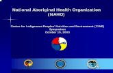 National Aboriginal Health Organization - McGill University .National Aboriginal Health Organization