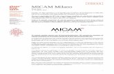 MICAM Milano - ctcr.es · los 64.000 metros cuadrados netos de exposición distribuidos en siete pabellones con cinco conceptos: Active, Contemporary, Cosmopolitan, Kids y Luxury.