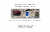 Logie Kirk News · The next issue of Logie Kirk News to be published in January will be a special edition to launch the development project Looking Forward . Debate on the Impact