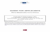 GUIDE FOR APPLICANTS - unav.edua+del+solicitante+Marie... · Partner organisations do not sign the Grant Agreement and do not employ the researchers ... of the two sectors on the