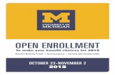 OPEN ENROLLMENT - hr.umich.edu · Health Plan ID Cards ... ment information, subscribe to the University HR News . This twice-monthly email newsletter is available to anyone who is