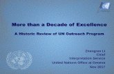 More than a Decade of Excellence - expo.shisu.edu.cnexpo.shisu.edu.cn/giit/sgic/documents2017/More than a Decade of...Zhengren LI Chief Interpretation Service United Nations Office