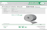 Product data sheet SH70X Fleece - awuko.com · 12/2017 Backing Fleece Bonding Synthetic resin Grain Silicon Coating Open Application area Wood / floor, lacquer / paint, metal Application