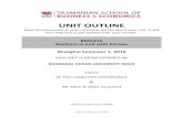 UNIT OUTLINE - University of Tasmania · UNIT OUTLINE Read this document ... (SOU) Taught by: Dr Fan Liang ... launched in 19 member countries, and the European Union (EU) with 28