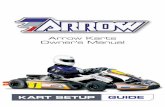 Arrow Karts Owner's Manual 2007 - iwt.com.auiwt.com.au/private/ArrowManual.pdf · GEnERAl USE AnD SAfETy GUIDE PlEASE READ CAREfUlly Congratulations on choosing an Arrow Kart. Since