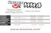 kzmma.comkzmma.com/Kaizen Falls Church Schedule.pdf · Jiujitsu Fighters Training (Invite only) IO:OOAM - 11:00AM Enshin Karate  . Created Date: 2/8/2013 10:29:24 AM ...