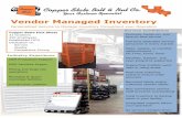 Vendor Managed Inventory - CopperState · Thank you for the opportunity to propose our Vendor Managed Inventory programs to you. As you consider our proposal, we hope the following