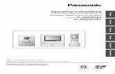 Deutsch Operating Instructions - business.panasonic.it · Panasonic rechargeable batteries noted on page 4. R Wipe the ends of batteries ( , ) with a dry cloth. R Avoid touching the