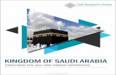 KINGDOM OF SAUDI ARABIA - mef.org.sa · 2018 l eear Ceter NO OF SA AABA Enriching the Hajj and Umrah Experience 2 TABLE OF CONTENTS © 2018 Gulf Research Center 2 EXECUTIVE SUMMARY
