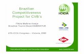 Brazilian Competitiveness Project for CVB’s Copy Collaborate... · Brazilian Competitiveness Project for CVB’s Flávia Malkine Araújo ... Montanhas Capixabas CVB 33. Campos do