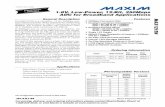 EVALUATION KIT AVAILABLE 1.8V, Low-Power, 12-Bit, … integrated products... · General Description The MAX1215N is a monolithic, 12-bit, 250Msps ana-log-to-digital converter (ADC)