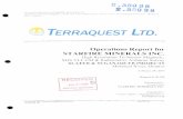 AIRBORNE MAG EM-VLF RAD RPT · OperawJns Reportjor STARFlRE MINERALS I/I/e High Resolution Aeromagnelic. XDS VLF-EM & RudlUmetric Survey. Simer & Suganaqueh Projects. Montreal