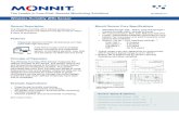 Wireless Humidity (RH) Sensor - resources.monnit.comresources.monnit.com/content/documents/datasheets/sensors/MDS-016... · Accuracy ± 3% under normal conditions ( 10% - 90% RH )