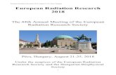 European Radiation Research 2018, August 21-25, Pécs ... · European Radiation Research 2018, August 21-25, Pécs, Hungary 2 Dear Colleagues, It is our great pleasure to welcome