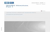 Edition 12.0 2016-05 ISO/IEC Directives Part 1ed12.0... · the ISO/IEC Directives are published separately in the ISO Supplement (also referred to as the Consolidated ISO Supplement),