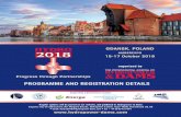 GDANSK, POLAND 2018 15-17 October 2018 AMBEREXPO · G dnsk , oP l’B ti c ef h u ry m g f asc intg .I hp lyd r oP N b 1980 , it ws heb rpl c ofS dy mv nu influence not only on Poland,