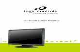 User´s Manual 17” Touch Screen Monitor - Bematechbematechus.com/wp-content/uploads/2016/01/LE1017_UM.pdf · Calibração de 4 pontos 55 Alinhamento 55 Prova de Plano 56 Emulador