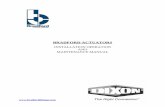 BRADFORD ACTUATORS - Bay Port Valvebayportvalve.com/pdffiles/Bradford/Bradford Actuator Manual.pdf · NOTE: For optimal operation, BRADFORD actuators should be run with a supply of