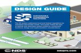 DESIGN GUIDE · DESIGN GUIDE ndspro.com The S5 system addresses local and federal regulations by managing stormwater onsite. ... Q = CiA Q = design peak runoff rate in cubic feet
