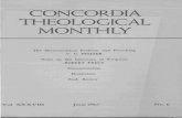 CONCORDIA THEOLOGICAL MONTHLY - CTSFW · For an earlier article on this topic ... The basis of inerrancy rests on the na ... sed derivari ex natura inspira ...