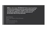Effect of a low-FODMAP diet intervention versus standard ... · Definition: A Functional ... Ulcerative Colitis) ... !Common sources of food-related information patients use: !Primary