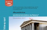Austria - FATF-GAFI.ORG · Anti-money laundering and counter-terrorist financing measures Austria 1st Enhanced Follow-up Report & Technical Compliance Re-Rating Follow-up report December