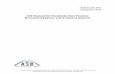 ASB Manual for Standards, Best Practice and Technical Reports · ASB Guide 001, Updated, 2018 Foreword The AAFS has established an organization dedicated to developing documentary